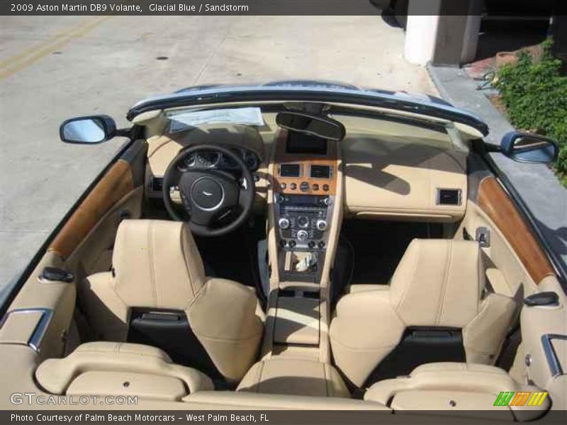 Glacial Blue / Sandstorm 2009 Aston Martin DB9 Volante