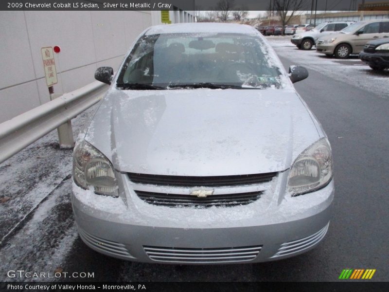 Silver Ice Metallic / Gray 2009 Chevrolet Cobalt LS Sedan