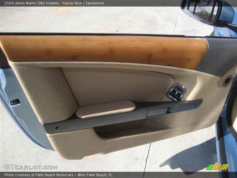 Glacial Blue / Sandstorm 2009 Aston Martin DB9 Volante