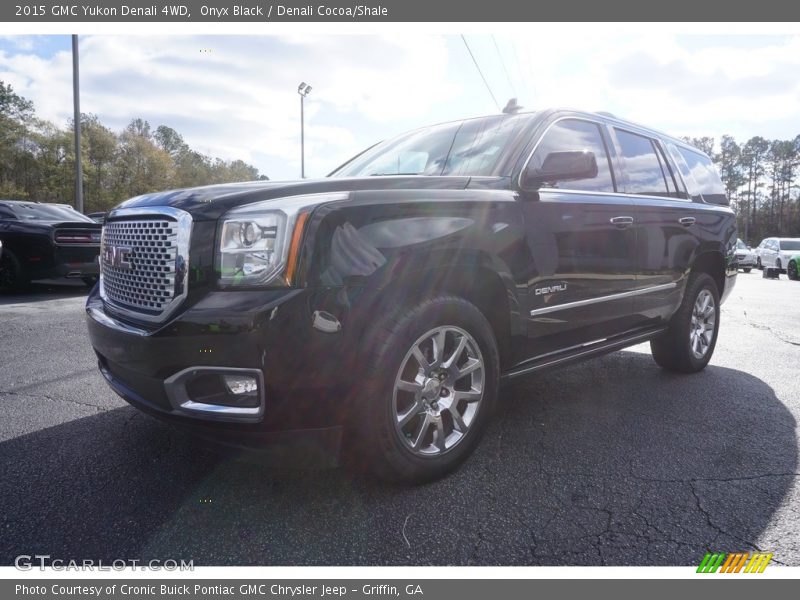 Onyx Black / Denali Cocoa/Shale 2015 GMC Yukon Denali 4WD