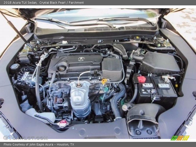 Crystal Black Pearl / Parchment 2018 Acura TLX Sedan
