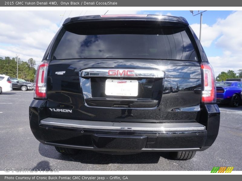 Onyx Black / Denali Cocoa/Shale 2015 GMC Yukon Denali 4WD