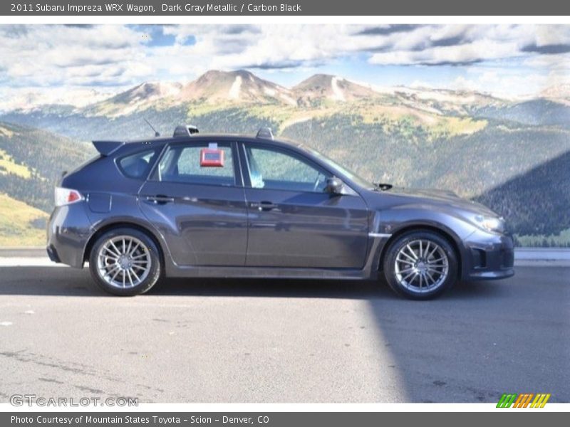 Dark Gray Metallic / Carbon Black 2011 Subaru Impreza WRX Wagon