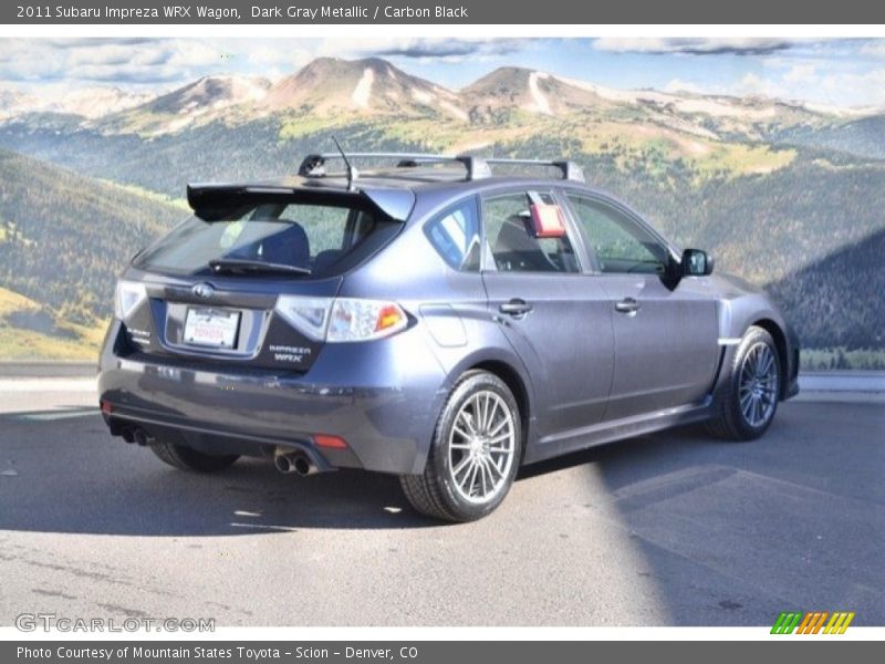 Dark Gray Metallic / Carbon Black 2011 Subaru Impreza WRX Wagon