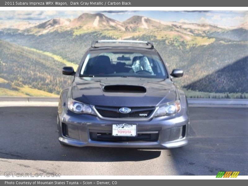 Dark Gray Metallic / Carbon Black 2011 Subaru Impreza WRX Wagon