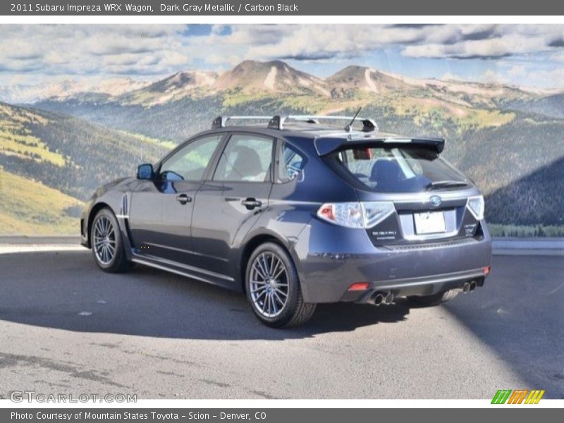 Dark Gray Metallic / Carbon Black 2011 Subaru Impreza WRX Wagon