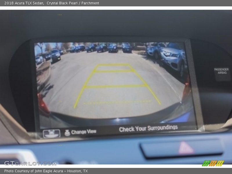 Crystal Black Pearl / Parchment 2018 Acura TLX Sedan