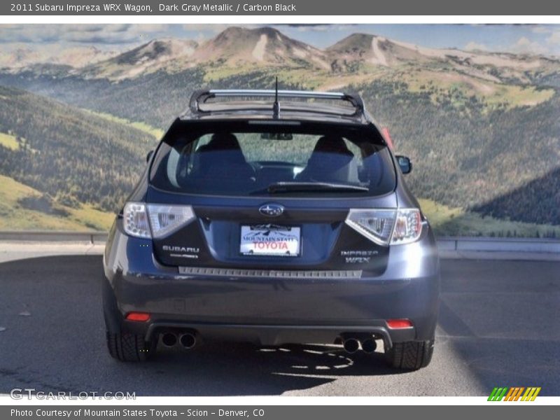 Dark Gray Metallic / Carbon Black 2011 Subaru Impreza WRX Wagon