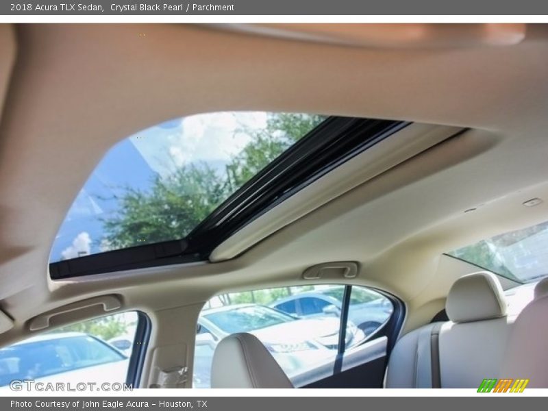 Crystal Black Pearl / Parchment 2018 Acura TLX Sedan
