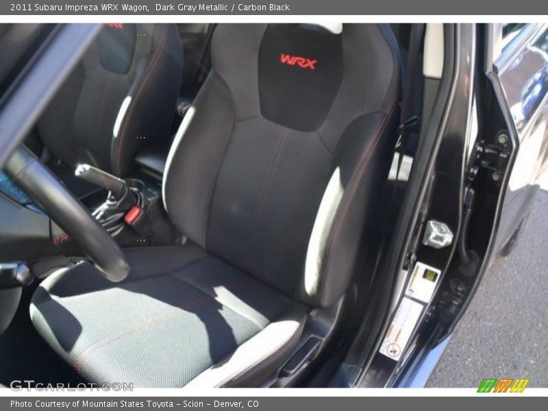 Dark Gray Metallic / Carbon Black 2011 Subaru Impreza WRX Wagon