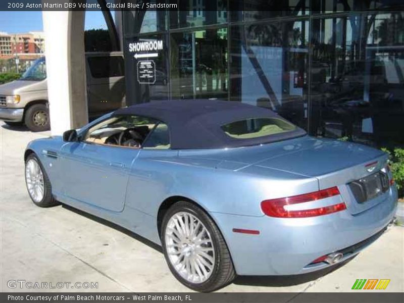 Glacial Blue / Sandstorm 2009 Aston Martin DB9 Volante