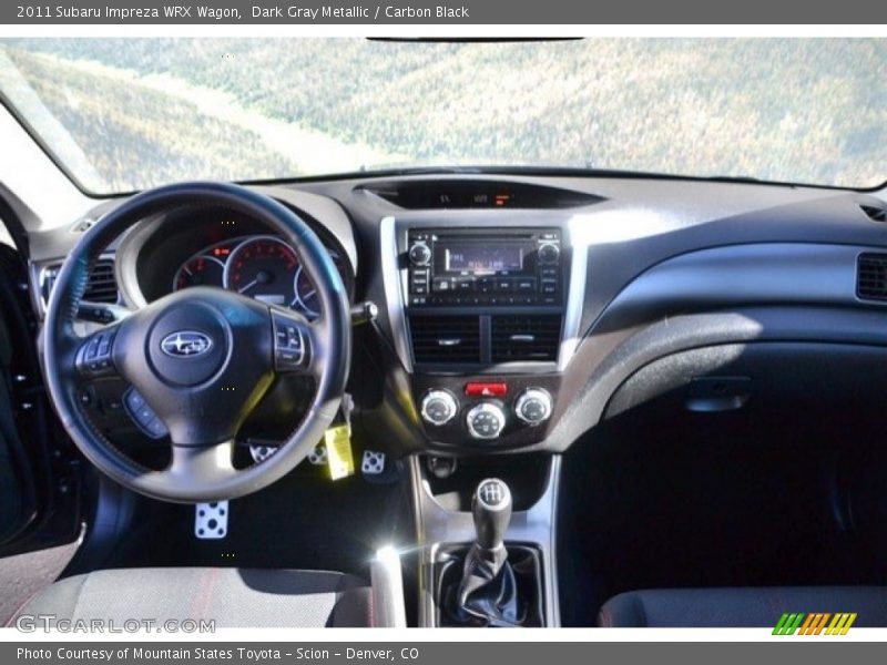 Dark Gray Metallic / Carbon Black 2011 Subaru Impreza WRX Wagon