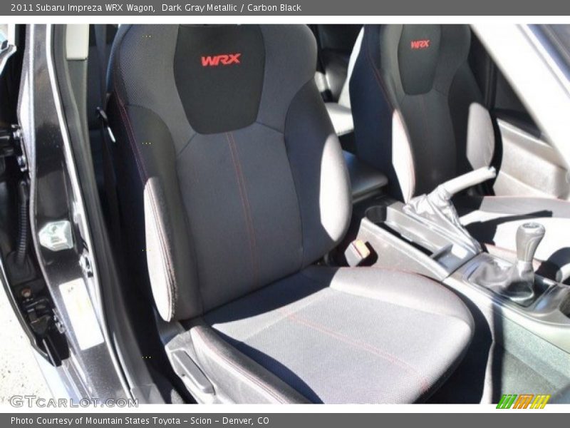 Dark Gray Metallic / Carbon Black 2011 Subaru Impreza WRX Wagon