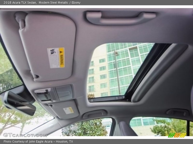 Modern Steel Metallic / Ebony 2018 Acura TLX Sedan