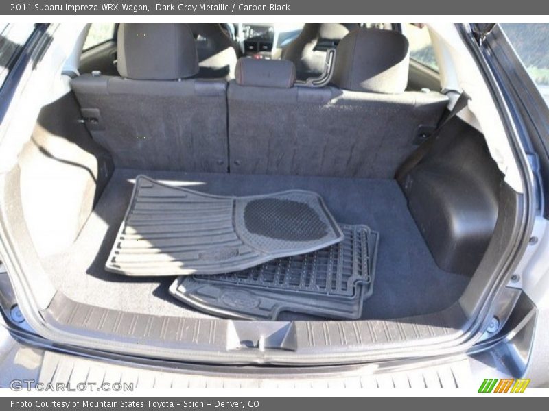 Dark Gray Metallic / Carbon Black 2011 Subaru Impreza WRX Wagon