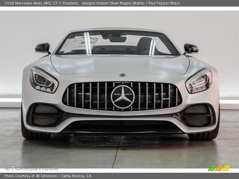  2018 AMG GT C Roadster designo Iridium Silver Magno (Matte)