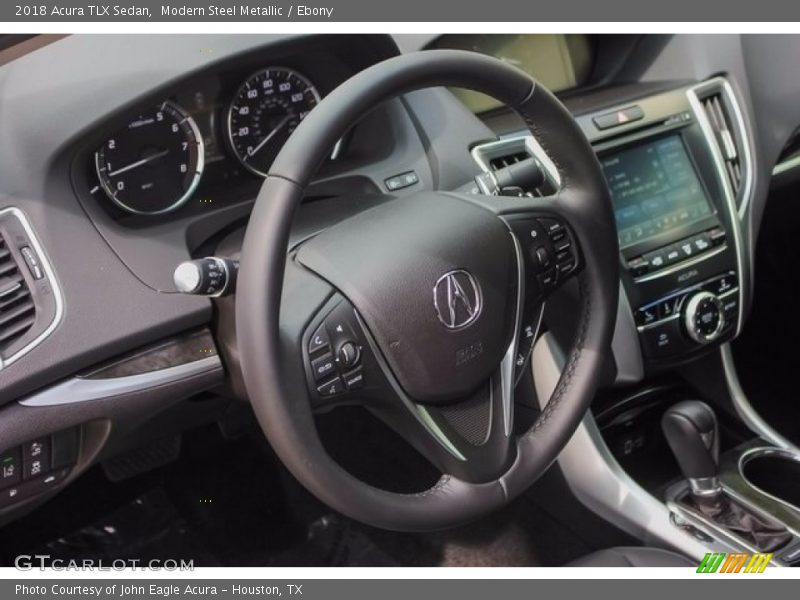 Modern Steel Metallic / Ebony 2018 Acura TLX Sedan