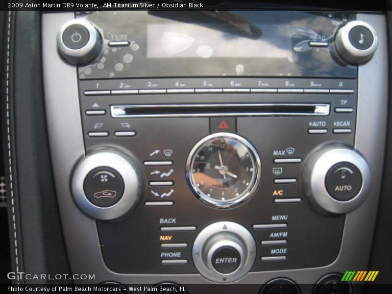 AM Titanium Silver / Obsidian Black 2009 Aston Martin DB9 Volante