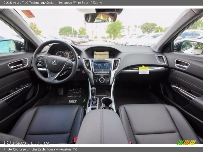 Bellanova White Pearl / Ebony 2018 Acura TLX Technology Sedan