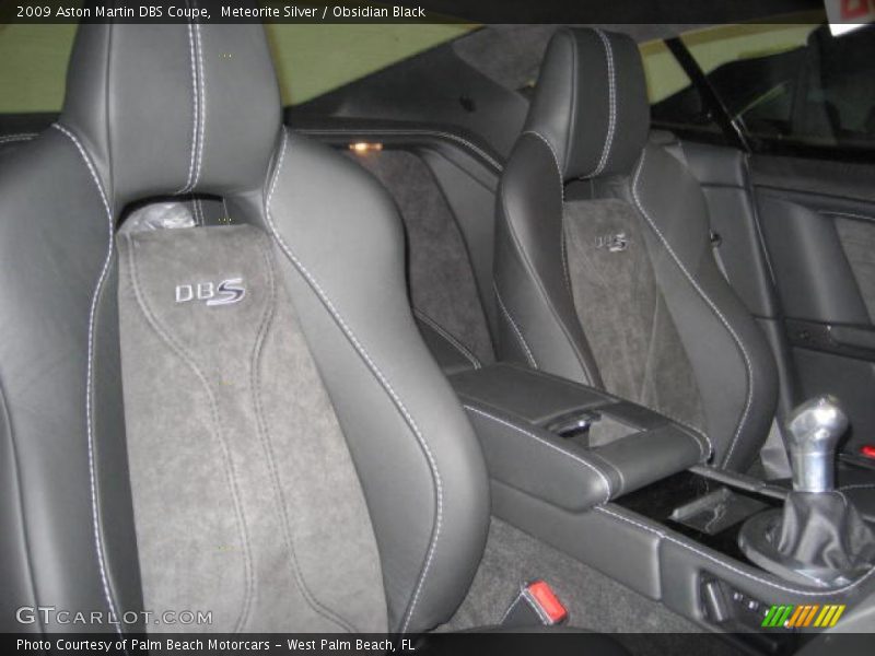 Meteorite Silver / Obsidian Black 2009 Aston Martin DBS Coupe