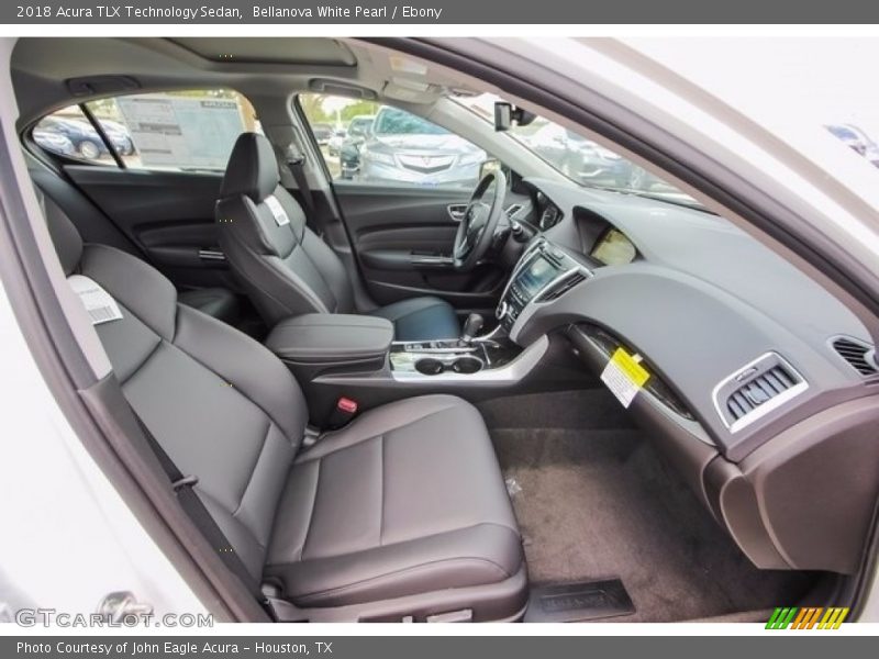 Bellanova White Pearl / Ebony 2018 Acura TLX Technology Sedan