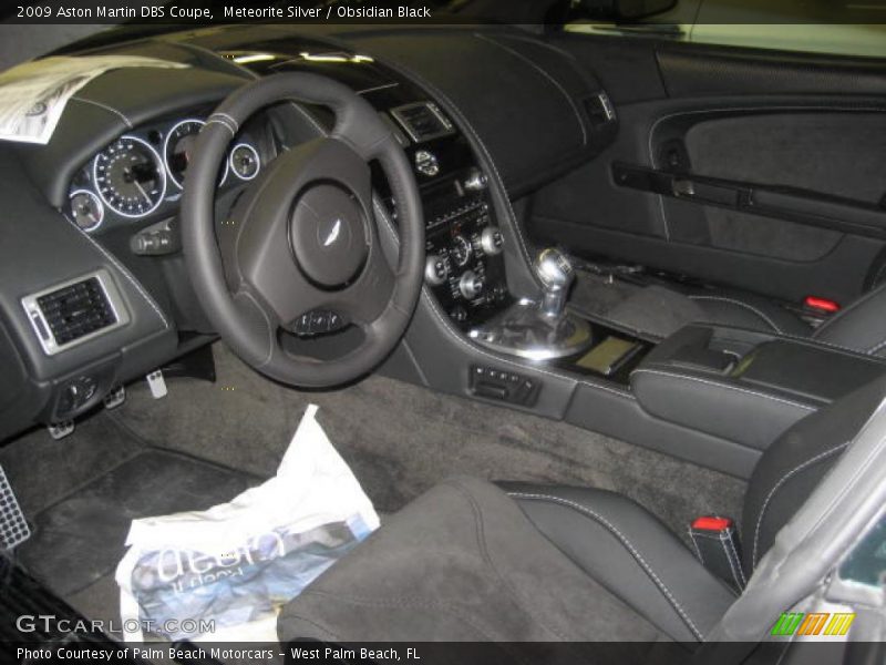 Meteorite Silver / Obsidian Black 2009 Aston Martin DBS Coupe