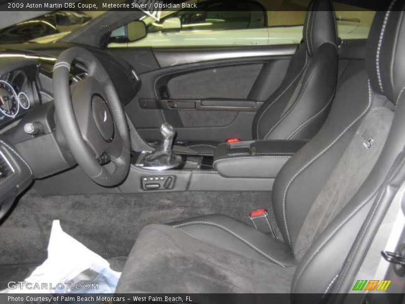 Meteorite Silver / Obsidian Black 2009 Aston Martin DBS Coupe