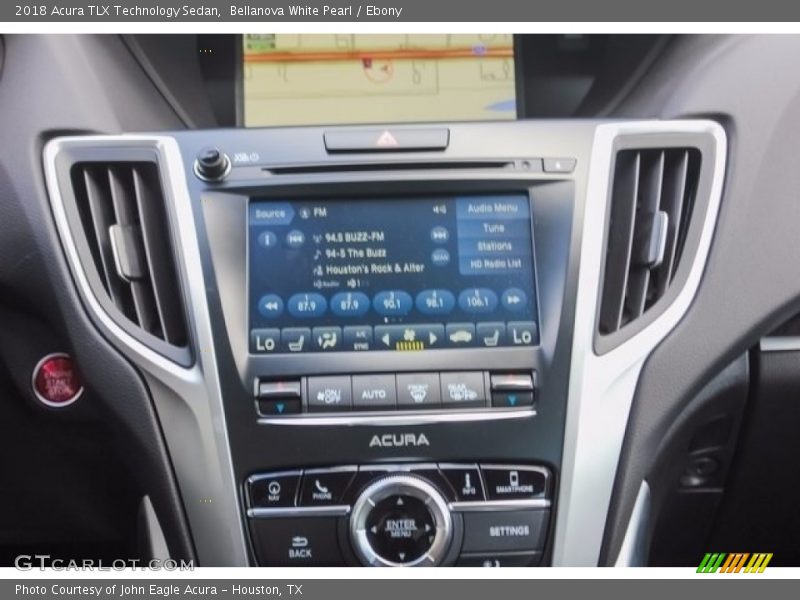 Bellanova White Pearl / Ebony 2018 Acura TLX Technology Sedan