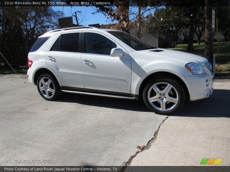 Arctic White / Cashmere 2010 Mercedes-Benz ML 550 4Matic