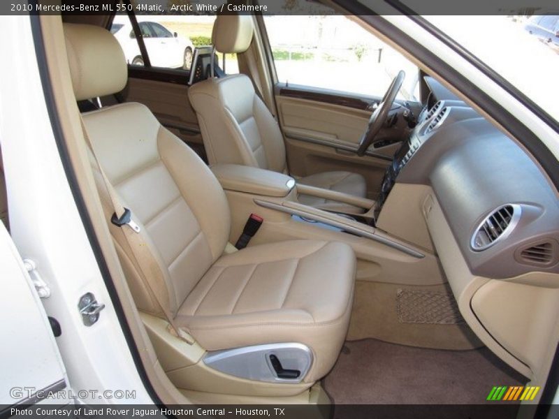 Arctic White / Cashmere 2010 Mercedes-Benz ML 550 4Matic