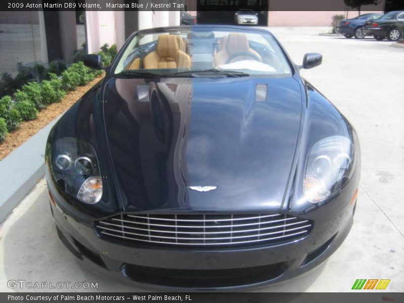 Mariana Blue / Kestrel Tan 2009 Aston Martin DB9 Volante