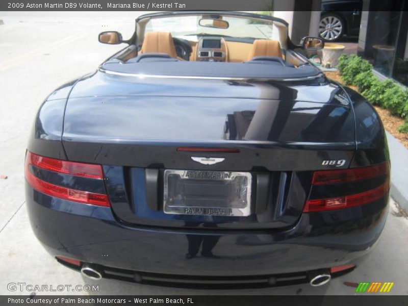 Mariana Blue / Kestrel Tan 2009 Aston Martin DB9 Volante