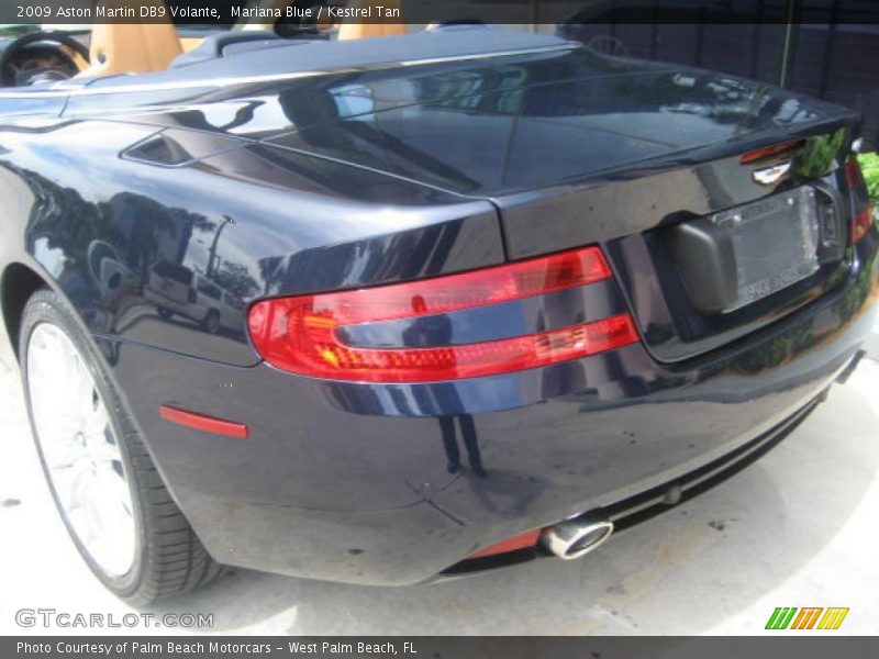 Mariana Blue / Kestrel Tan 2009 Aston Martin DB9 Volante