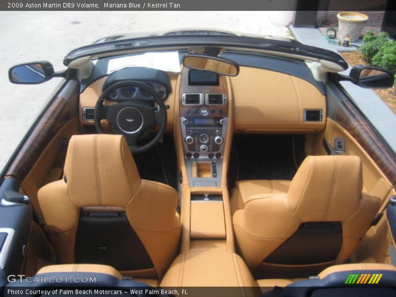 Mariana Blue / Kestrel Tan 2009 Aston Martin DB9 Volante