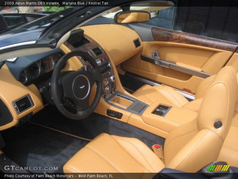 Mariana Blue / Kestrel Tan 2009 Aston Martin DB9 Volante