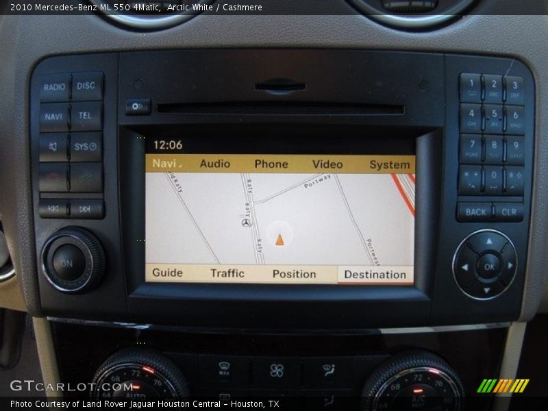 Arctic White / Cashmere 2010 Mercedes-Benz ML 550 4Matic