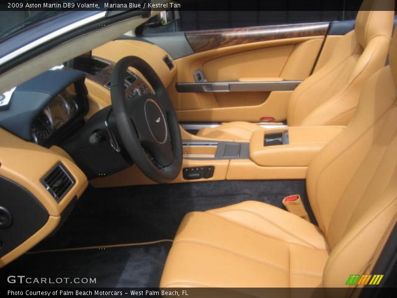 Mariana Blue / Kestrel Tan 2009 Aston Martin DB9 Volante