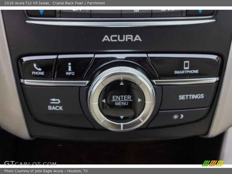 Crystal Black Pearl / Parchment 2018 Acura TLX V6 Sedan