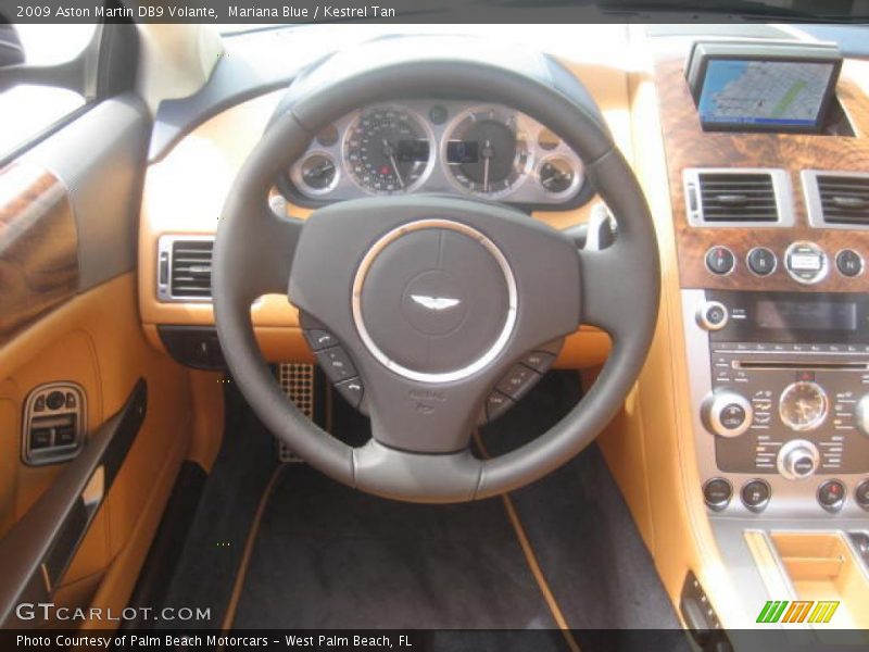 Mariana Blue / Kestrel Tan 2009 Aston Martin DB9 Volante