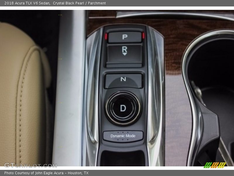 Crystal Black Pearl / Parchment 2018 Acura TLX V6 Sedan