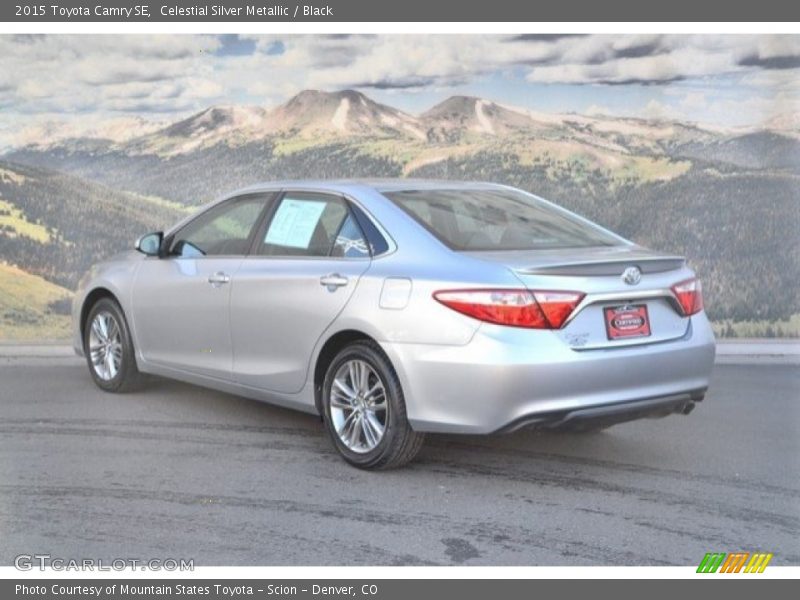 Celestial Silver Metallic / Black 2015 Toyota Camry SE