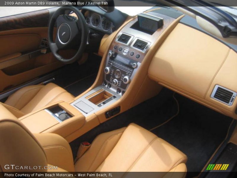 Mariana Blue / Kestrel Tan 2009 Aston Martin DB9 Volante