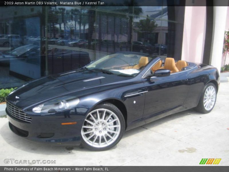 Mariana Blue / Kestrel Tan 2009 Aston Martin DB9 Volante