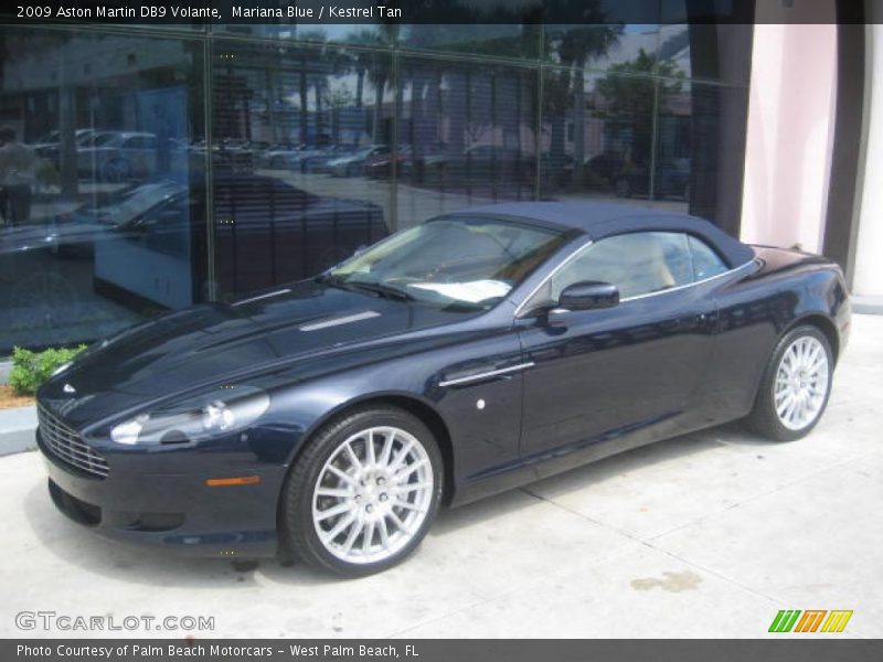 Mariana Blue / Kestrel Tan 2009 Aston Martin DB9 Volante