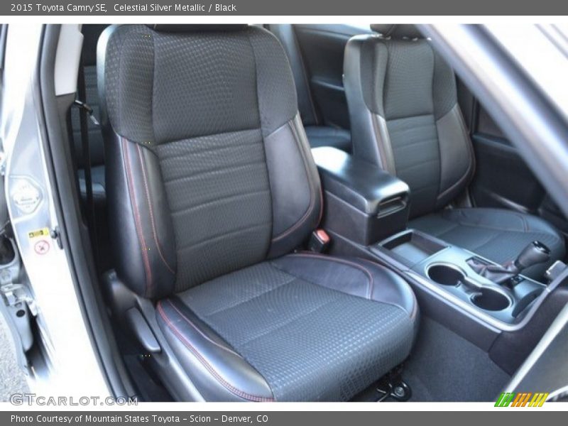 Celestial Silver Metallic / Black 2015 Toyota Camry SE