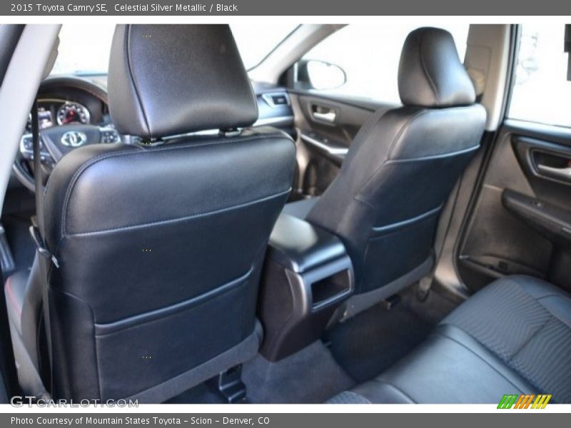 Celestial Silver Metallic / Black 2015 Toyota Camry SE