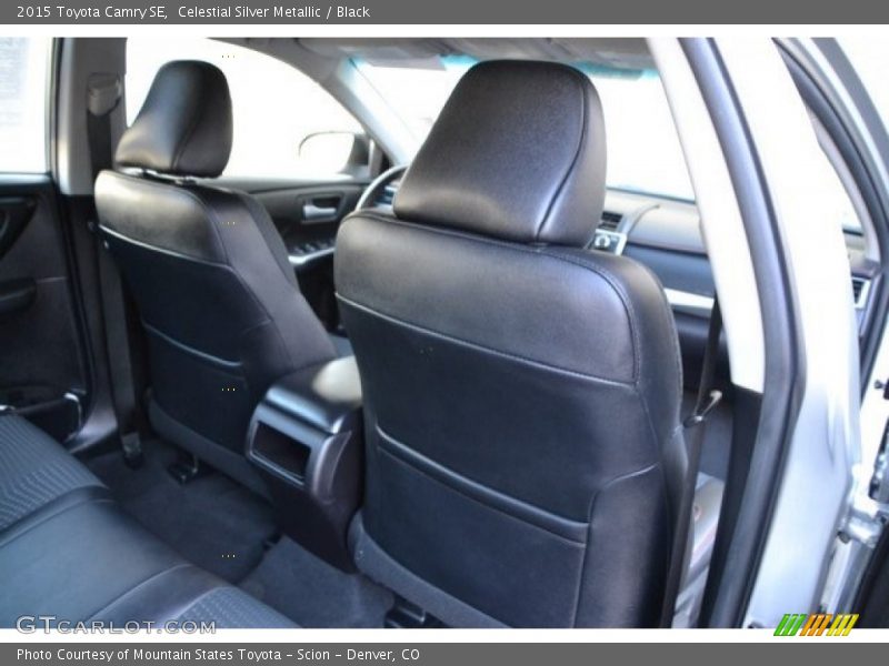 Celestial Silver Metallic / Black 2015 Toyota Camry SE