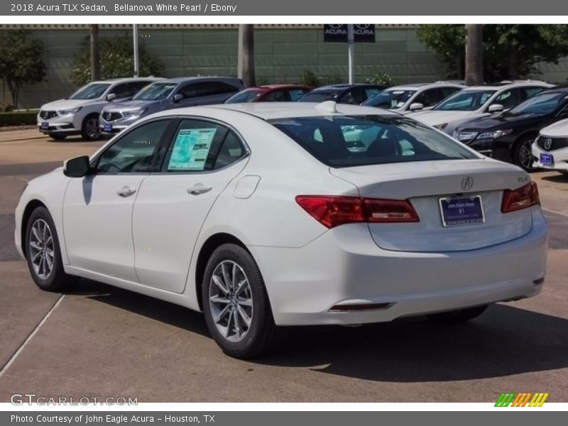 Bellanova White Pearl / Ebony 2018 Acura TLX Sedan