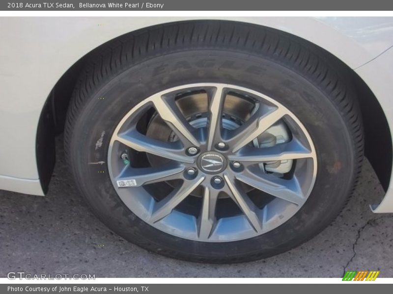 Bellanova White Pearl / Ebony 2018 Acura TLX Sedan