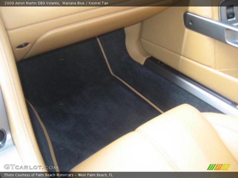 Mariana Blue / Kestrel Tan 2009 Aston Martin DB9 Volante